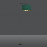 Lampa podłogowa zielona Hilde Emibig | Elegancki design