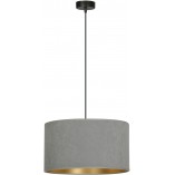 Lampa wisząca szara Hilde Emibig | Średnica 35cm | Sklep z lampami