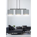 Lampa wisząca Hilde III szara 72cm - Emibig | Elegancki design
