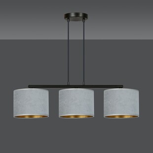 Lampa wisząca Hilde III szara 72cm - Emibig | Elegancki design