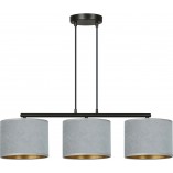 Lampa wisząca Hilde III szara 72cm - Emibig | Elegancki design