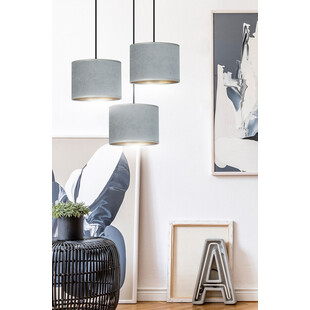 Lampa wisząca HILDE szara | Emibig - Nowoczesne oświetlenie