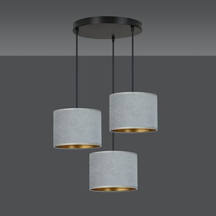 Lampa wisząca HILDE szara | Emibig - Nowoczesne oświetlenie
