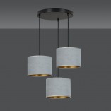 Lampa wisząca HILDE szara | Emibig - Nowoczesne oświetlenie