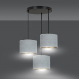 Lampa wisząca HILDE szara | Emibig - Nowoczesne oświetlenie