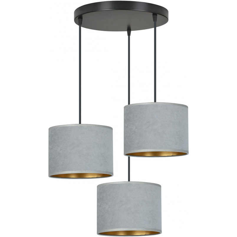 Lampa wisząca HILDE szara | Emibig - Nowoczesne oświetlenie