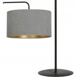 Lampa podłogowa Hilde szara Emibig | Eleganckie oświetlenie