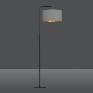 Lampa podłogowa Hilde szara Emibig | Eleganckie oświetlenie