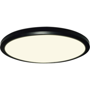 Plafon łazienkowy ściemniany Ultra Light LED 24cm czarny HaloDesign