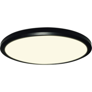 Plafon łazienkowy ściemniany Ultra Light LED 30cm czarny HaloDesign
