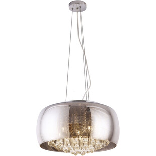 Lampa wisząca Moonlight | Glamour, chrom, kryształki | MaxLight