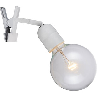 Lampka z klipsem Elegance biała HaloDesign