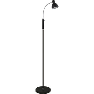 Lampa podłogowa regulowana Hudson LED czarna HaloDesign