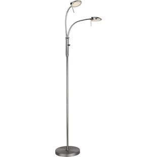 Lampa podłogowa 2 punktowa Vegas LED stalowa HaloDesign