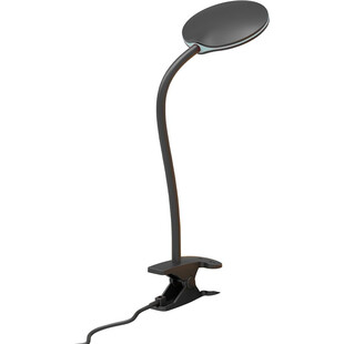 Lampa biurkowa z klipsem Fix LED czarna HaloDesign