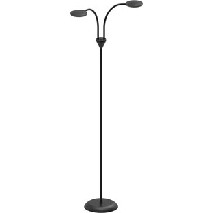 Lampa podłogowa 2 punktowa Fix LED czarna HaloDesign
