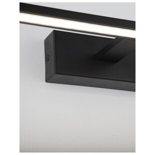 Kinkiet łazienkowy LED Cleos - czarny, 41,5cm | Decolab24