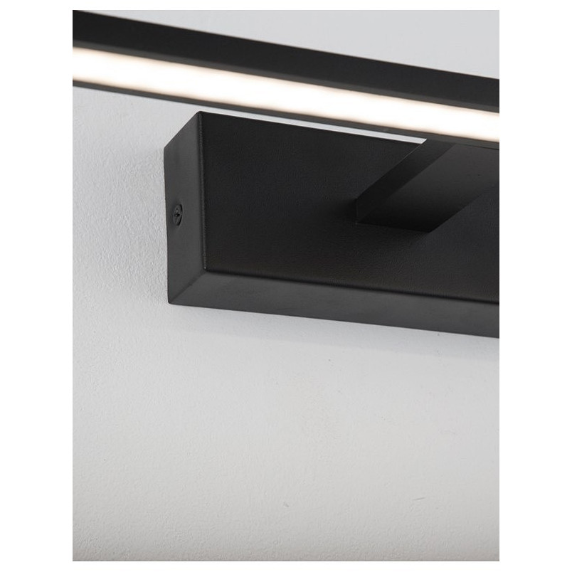 Kinkiet łazienkowy LED Cleos - czarny, 41,5cm | Decolab24