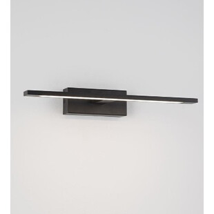 Kinkiet łazienkowy LED Cleos - czarny, 41,5cm | Decolab24