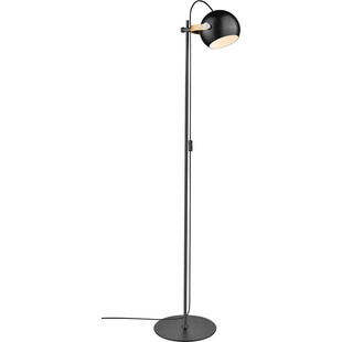 Lampa podłogowa skandynawska D.C czarna HaloDesign
