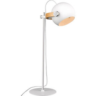 Lampa biurkowa skandynawska D.C biała HaloDesign