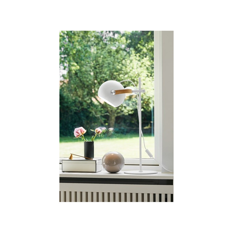 Lampa biurkowa skandynawska D.C. biała - HaloDesign | Komfort i styl