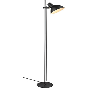 Lampa podłogowa do czytania Metropole czarna HaloDesign
