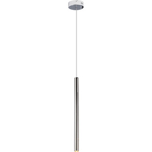 Lampa wisząca Organic LED chrom MaxLight | Nowoczesne oświetlenie