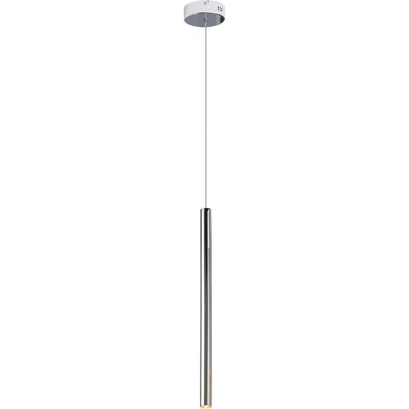Lampa wisząca Organic LED chrom MaxLight | Nowoczesne oświetlenie