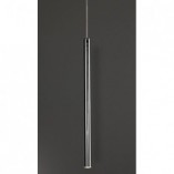 Lampa wisząca Organic LED chrom MaxLight | Nowoczesne oświetlenie