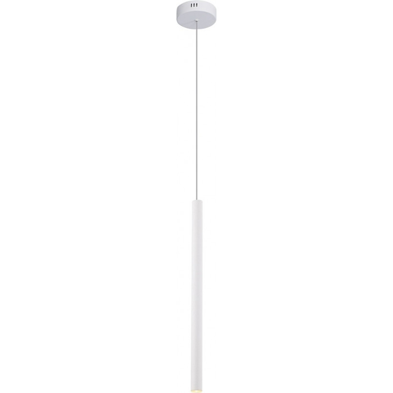 Lampa wisząca biała LED MaxLight | Minimalistyczny design