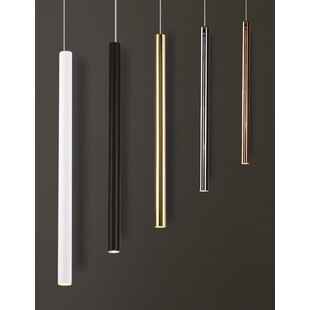 Lampa wisząca biała LED MaxLight | Minimalistyczny design