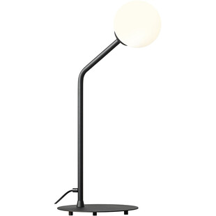Lampa stołowa szklana Aldex Pure Black | Elegancki design