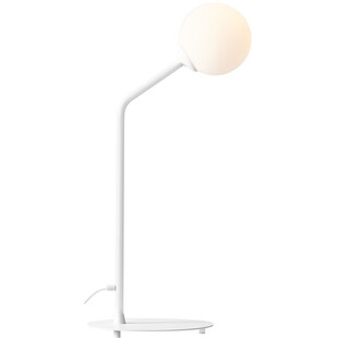 Lampa stołowa szklana biała Aldex Pure White | Sklep z lampami