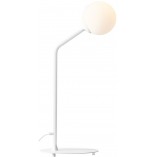 Lampa stołowa szklana biała Aldex Pure White | Sklep z lampami