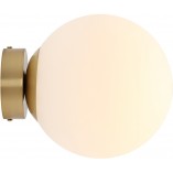 Kinkiet szklana kula Ball Brass 20cm | Aldex - Eleganckie oświetlenie