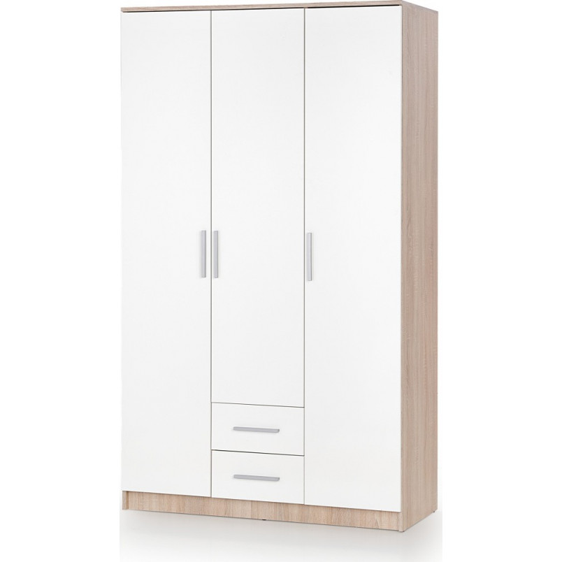 Szafa Lima 120cm Halmar - Dąb Sonoma / Biały | Sklep z meblami