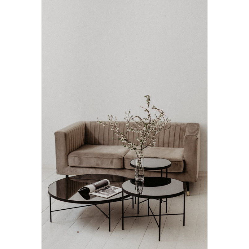 Stolik boczny szklany Tre - Nordifra | Elegancki design