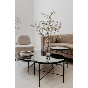 Stolik boczny szklany Tre - Nordifra | Elegancki design
