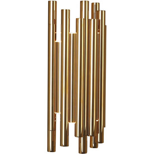 Kinkiet Glamour Organic LED Złoty MaxLight - Luksus i Design