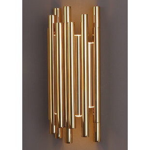 Kinkiet Glamour Organic LED Złoty MaxLight - Luksus i Design