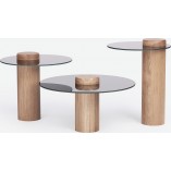Stolik szklany okrągły Nordifra Tyk 50cm | Sklep mebli