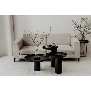 Stolik boczny drewniany Tyk 43cm | Nordifra - Elegancki design