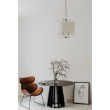 Stół okrągły Nordifra Tavle 120cm - Czarny dąb | Elegancki design