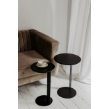 Stolik boczny Nordifra Oden | Czarny dąb - 30cm