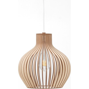 Lampa wisząca Graal 45cm - Sklejka, Skandynawski Design | PlyStudio