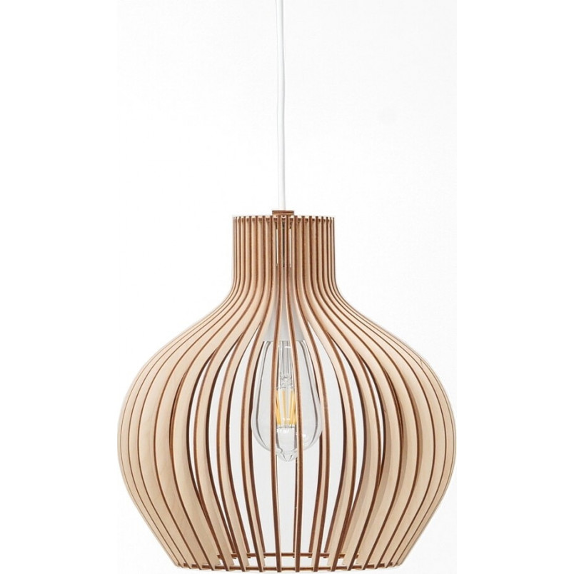 Lampa wisząca Graal 45cm - Sklejka, Skandynawski Design | PlyStudio