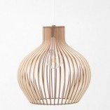 Lampa wisząca Graal 45cm - Sklejka, Skandynawski Design | PlyStudio