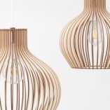 Lampa wisząca Graal 45cm - Sklejka, Skandynawski Design | PlyStudio