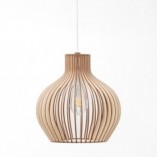 Lampa wisząca drewniana Graal 35cm | PlyStudio | Skandynawski design